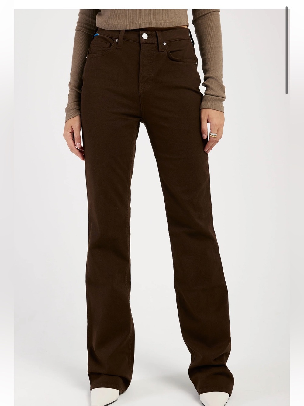 Cotton citizen baby boot Cindy pants espresso color size 25 nwt